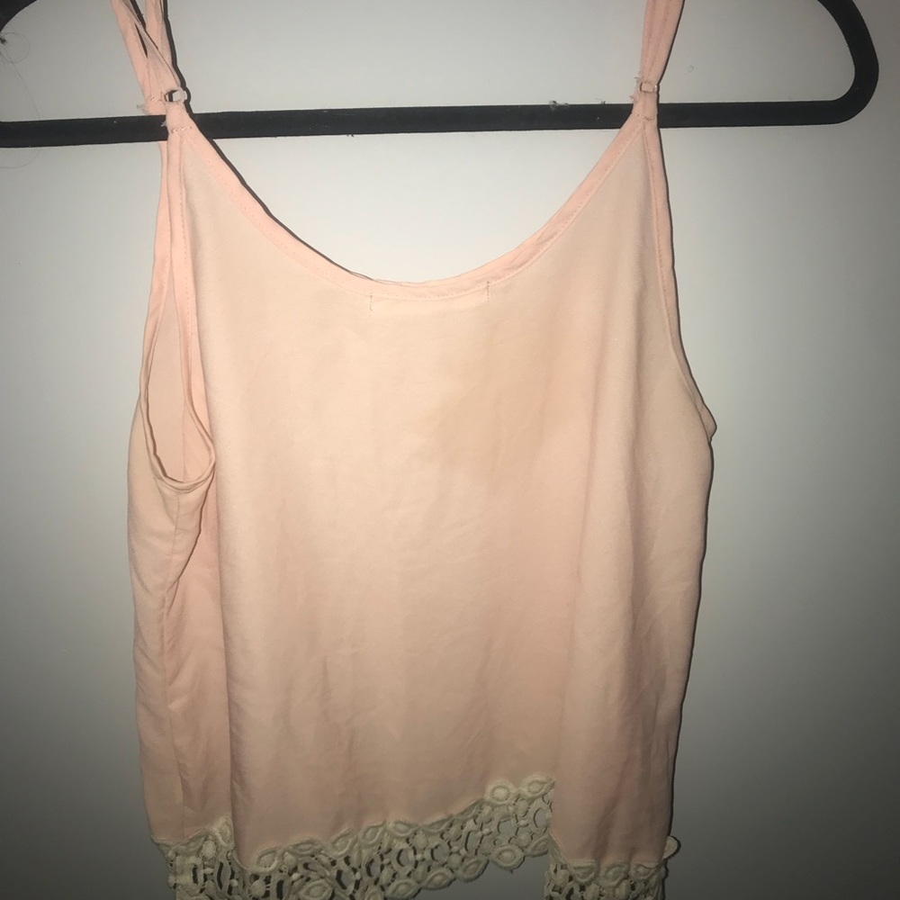 Light pink tank top